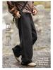 Men's Autumn Casual Retro Wide-Leg Cotton Pants