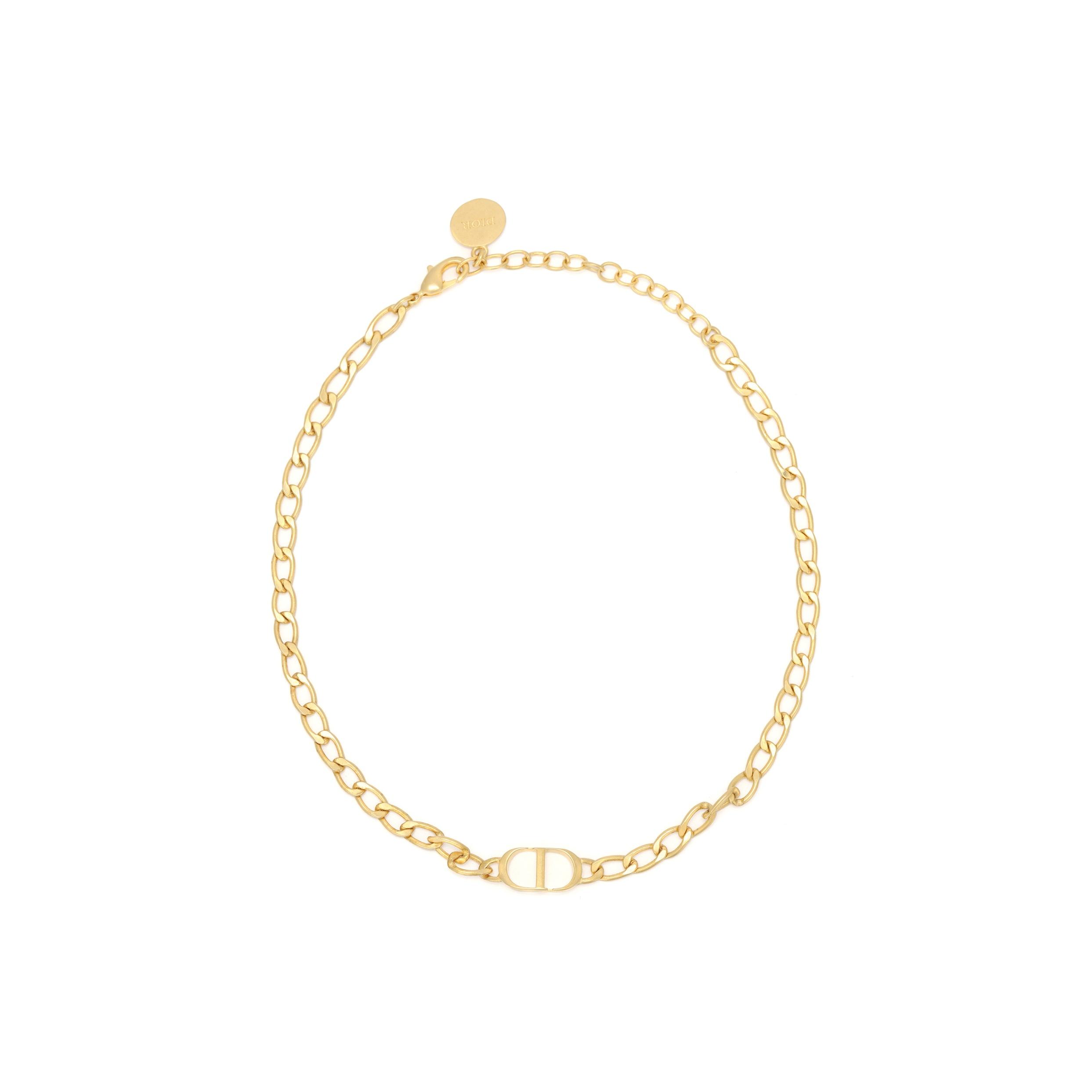 

Dior Classic CD Necklace Series Petit CD Minimalist Casual Necklace Women necklace Gold N1296PTCMT-D300 Box+Shopping Bag