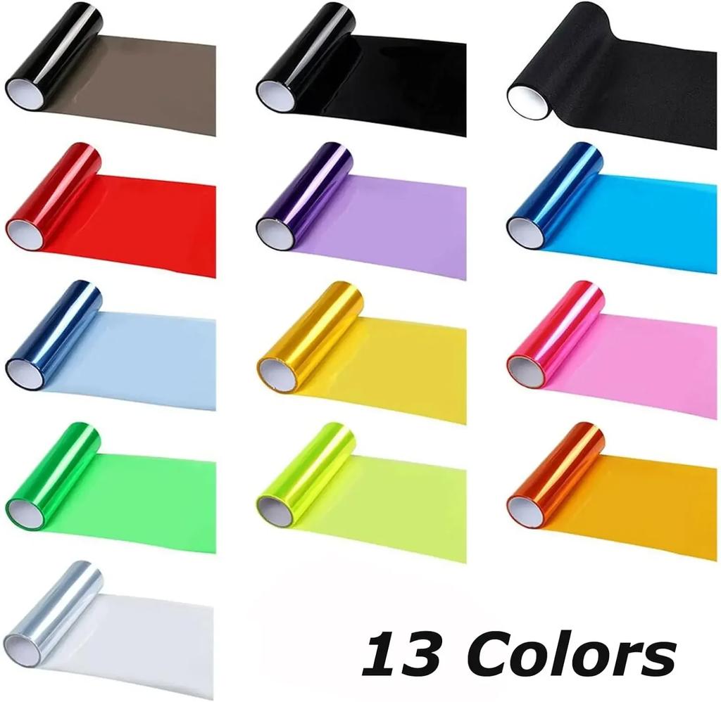Car Lamp Chameleon Magic Color Changing Film Headlight Taillight Vinyl Car Goods Car Sticker Light Film Wrap Auto Accesorios New