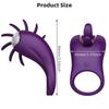 Inel pentru penis cu ejaculare întârziată, consumabile pentru adulți, inel pentru penis, vibrator, linge de limbă, stimulator de clitoris, jucării sexuale pentru orgasm pentru cupluri