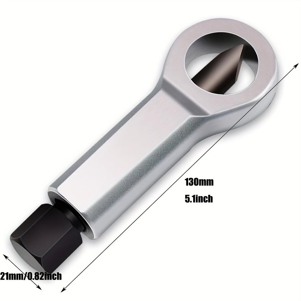 Metal Nut Splitter Tool Heavy Duty, Rusty Nut Separator for Removing Broken and Damaged Nuts Manual Pressure Tools
