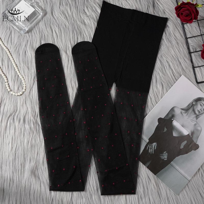 Women's Sheer Mesh Stockings Gothic Tights High Waist Thigh High Pantyhose