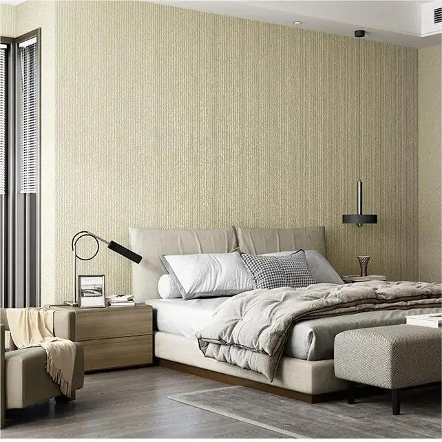 

Non Self-Adhesive Wallpaper Living Room Bedroom Background Wall Modern Minimalist Solid Color Wallpaper Wall Decor Quality 53cmx3m
