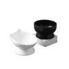 Large Capacity Ceramic Cat Bowl with Neck Protection - Anti-Black Chin Design for Food and Water