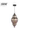 Moroccan Style Solar Lanterns Hanging Lights, Waterproof Outdoor Lanterns, Warm Light Lamps Powered Garden Lighting for Yard Patio Decor Decorative