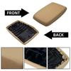 Fits 2008-2013 Toyota Highlander Leather Console Lid Cover Armrest Beige Tan