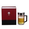 Zhishi Double Wall Glass Tea Infuser Bottle with Handle