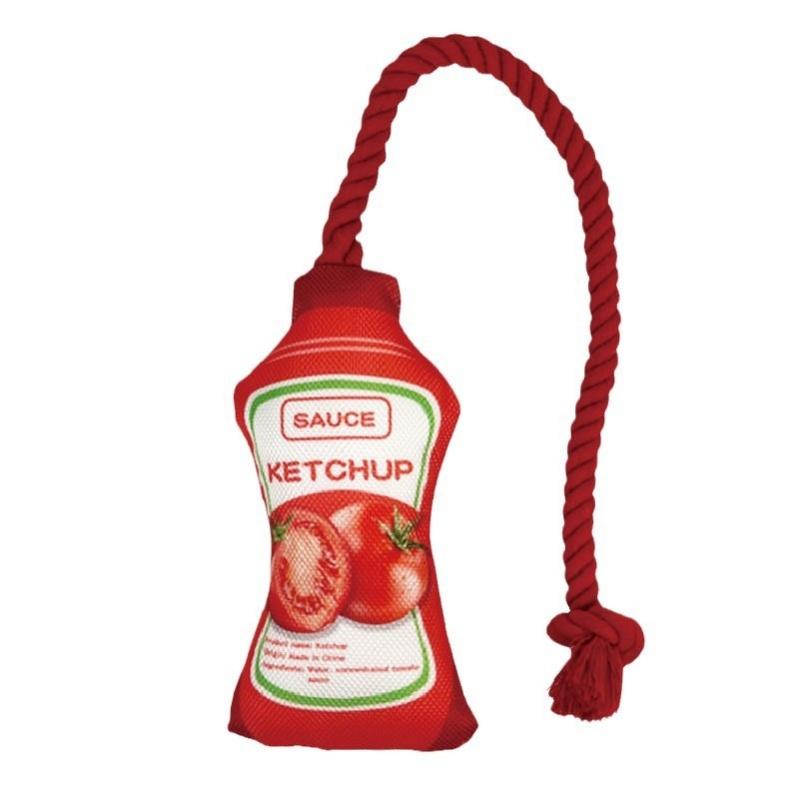 Pet Chew Toy Rope Knot Puppy Bite Resistant Interactive Toys Dog Chewing Toys Teeth Cleaning Interactive Pet Plush Toy