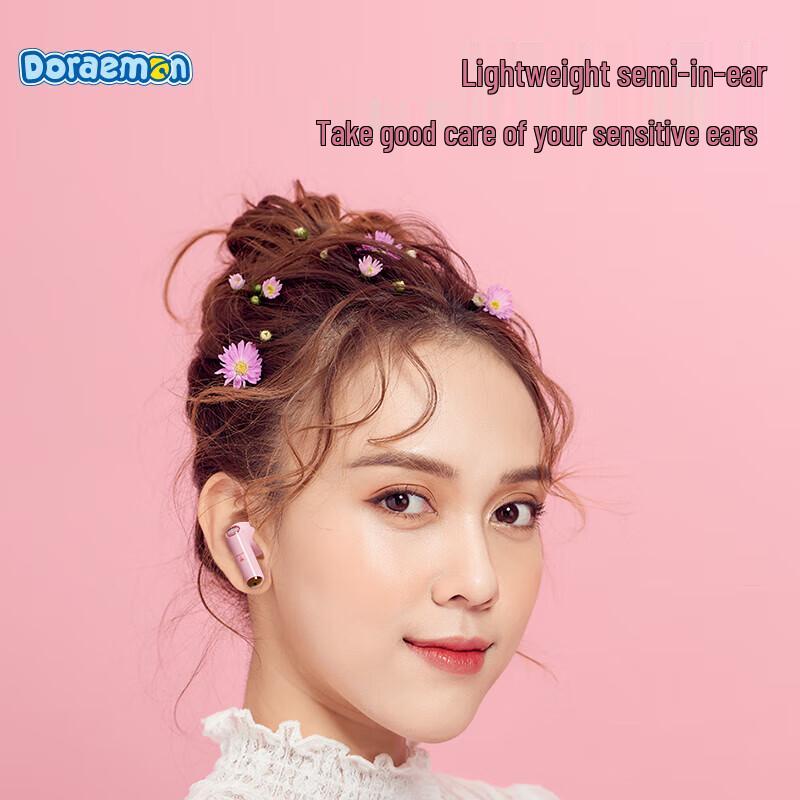 ROCK Doraemon Retro Turntable TWS Earbuds