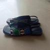 Sandale Plate Mărimi Mari pentru Femei, Vârf Pătrat, Casual, Elastic la Spate, Sandale Romane