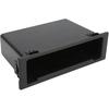 Dash Radio Storage Box,Single Din Storage Bag Multi-Functional Dashboard Storage Bag Car Stereo Blank Board Stereo Bracket