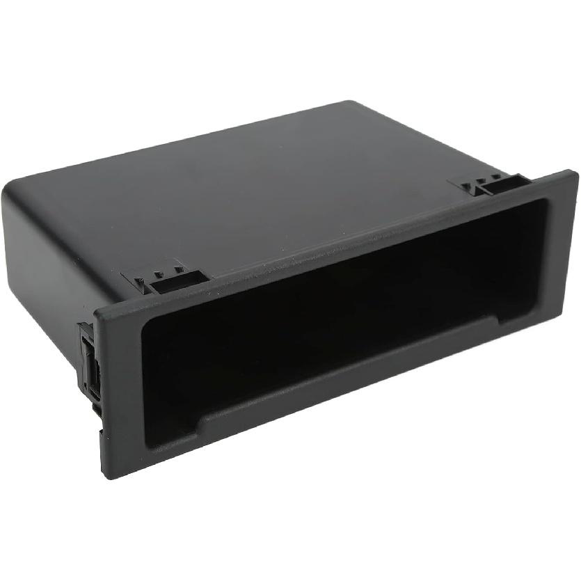 Dash Radio Storage Box,Single Din Storage Bag Multi-Functional Dashboard Storage Bag Car Stereo Blank Board Stereo Bracket