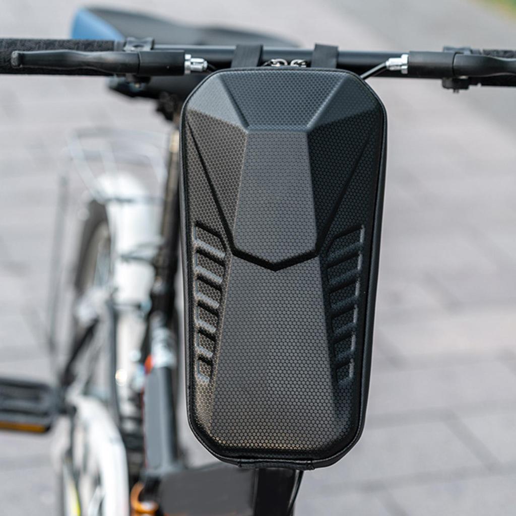 Electric Scooter Bag Large Capacity Quick-Release E-Scooter Bag Front-Mounted for Keys Water Bottle Sunglasses Eyeglasses