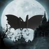 Kids Bat Wing with Straps Gothic Wearable Unisex Reusable Cosplay Props Faux Leather Halloween Costume Party Black Bat Wing Party Supplies