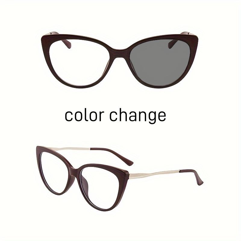 1Pcs New Personalized Ins Style Anti Blue Light Glasses  Cat Eye Frame Women'S Fashionable High-End Glasses