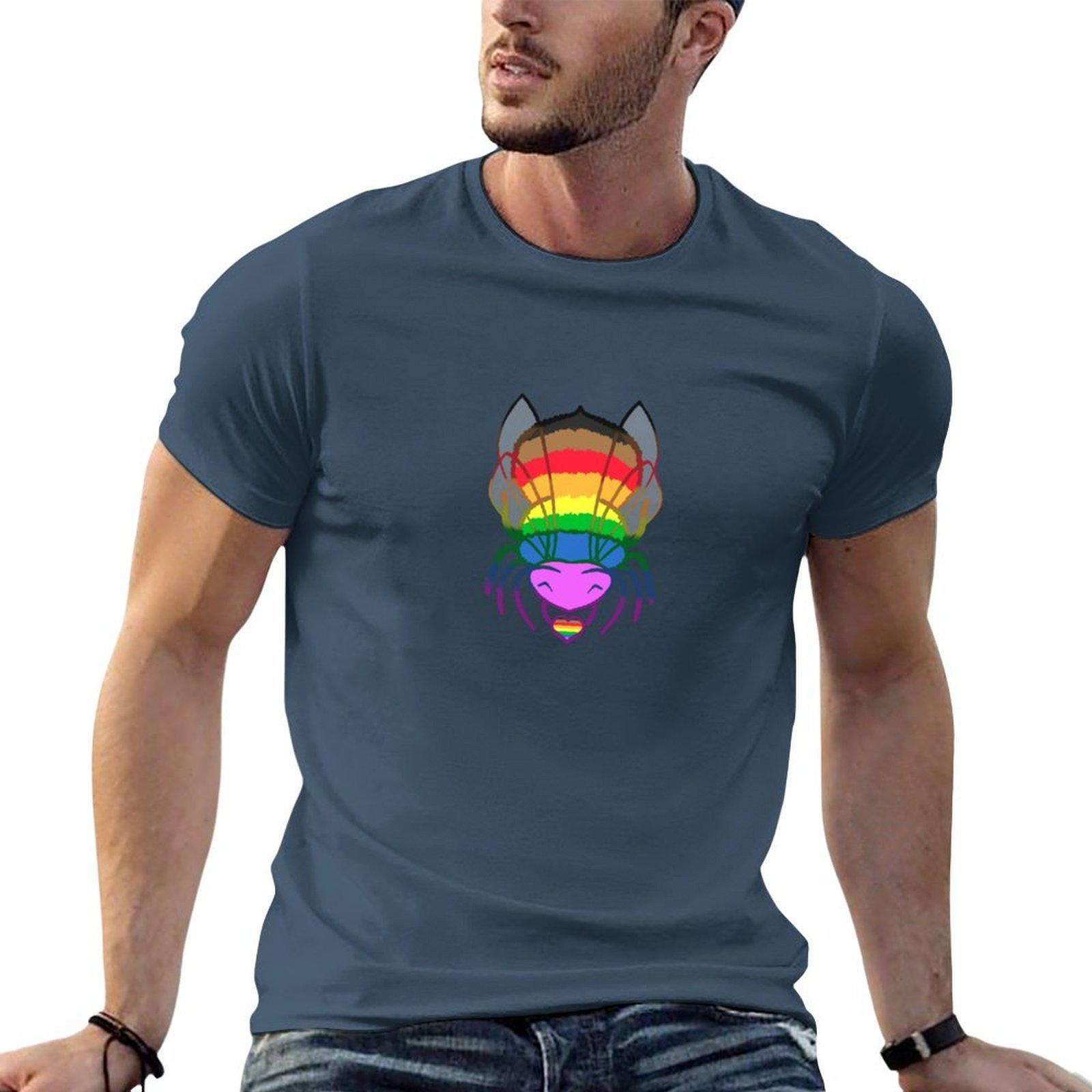 Inclusive Pride Bee T-Shirt t shirts for Unisex cotton funny t shirt personalised anime t shirts oversize T-shirt S