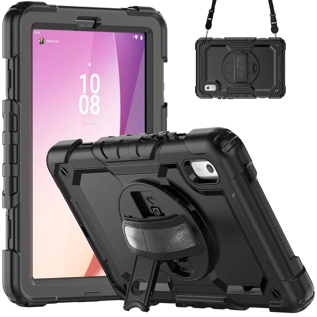 Kids Case For Tab M9 9 Inch TB-310FU Case With Rotating Hand Strap Shoulder Strap Proof Case With Built-in Protector