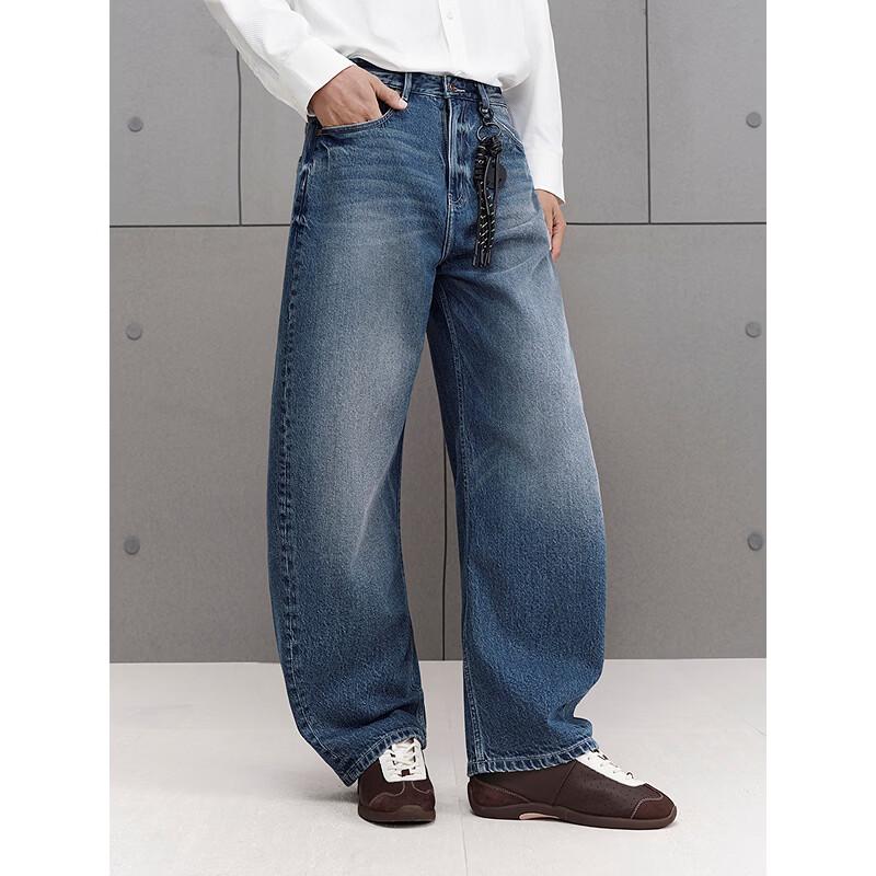 GXG Men's Washed Straight-Fit Denim Jeans