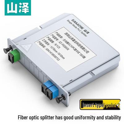 Shanze SZ-FGQ02K 1x2 SC/UPC Singlemode Glasfaser-Splitter