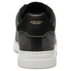 Coach Highline Fabric Synthetic Leather Round Toe Flat Lace-Up Low-Top Sneakers Men Sneakers Black CAR42-A0R