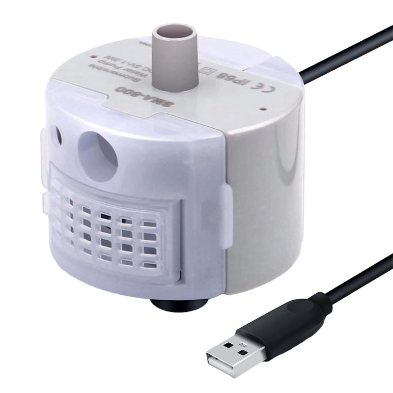 

Насос для фонтанчика с водой для кошек, супер тихий, с USB-интерфейсом, сменный мотор