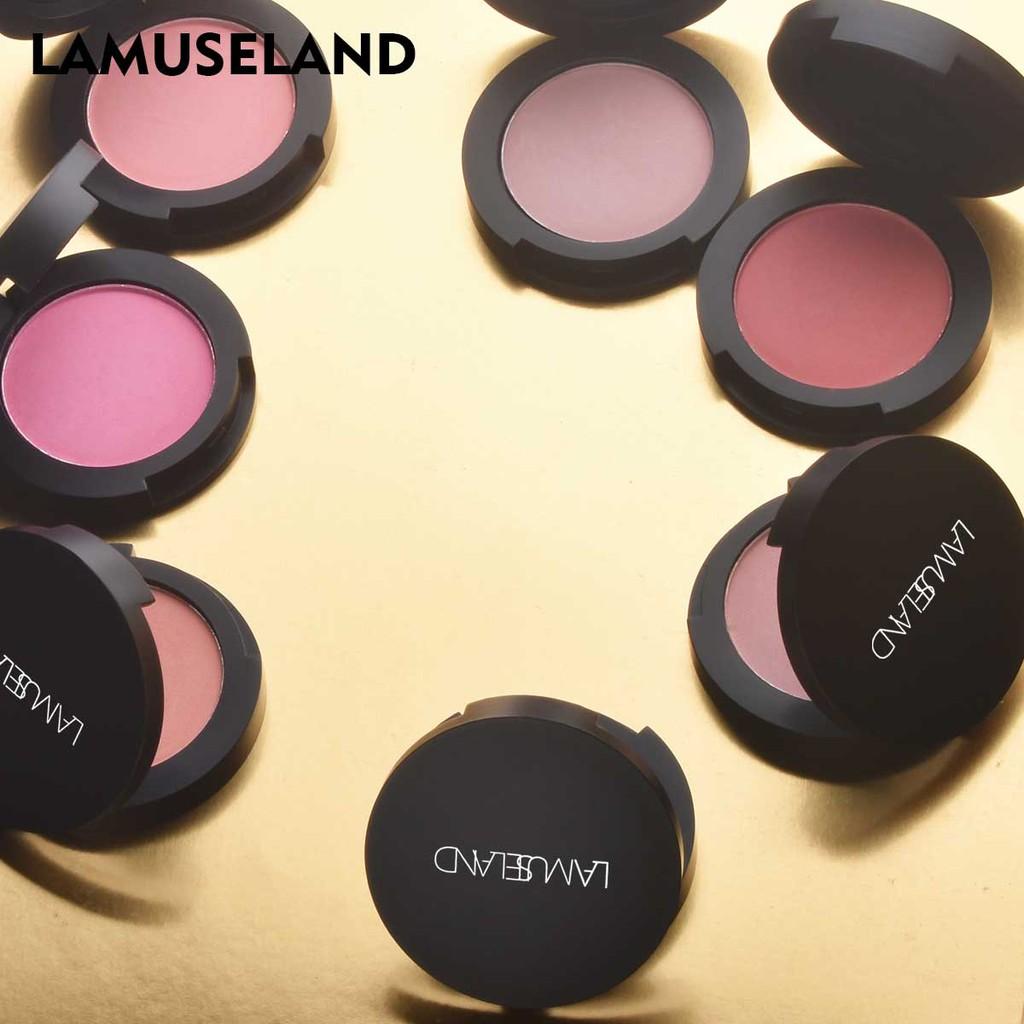 LAMUSELAND Fard de obraz Velvet Fard de obraz cu pensula pentru fard de obraz #LAS301