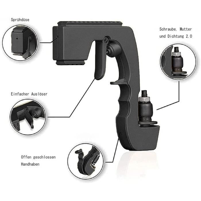 Champagne Gun, Wine Dispenser, Shooting Fountain, Champagne Gun (black) [79]