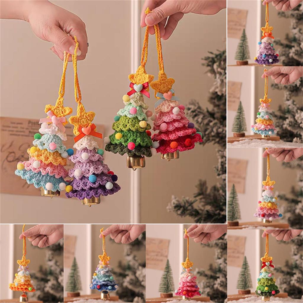 Christmas Plush Car Hangers, Christmas Tree, Woolen Knitted Gifts, And Multiple Spaces Available