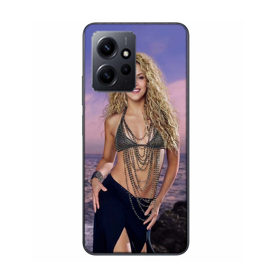 

S-Shakira Singer Phone Case For Redmi 12 13C 12C 15C 9 10 10C Note 13 Pro Plus 14 15 Pro 9T 9C 9A TPU Soft Cover Clear Cell Case Redmi Note 11(11S)4G