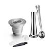 Refillable For LOR Machine Coffee Capsule Pod For L'Or Barista Machine Stainless Steel Reusable Coffee Filters