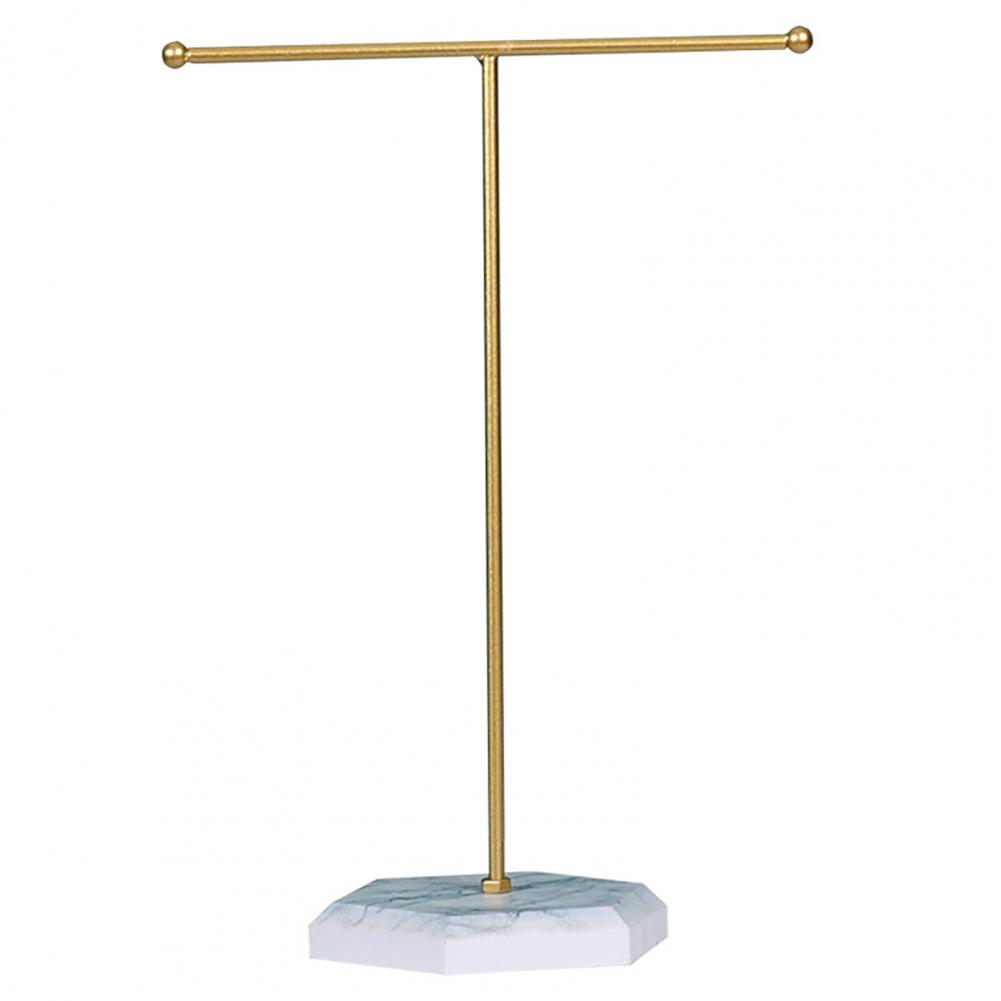 Chic Jewelry Holder Corrosion-resistant Iron Jewelry Shelf Girls Multi-functional Metal Jewelry Rack