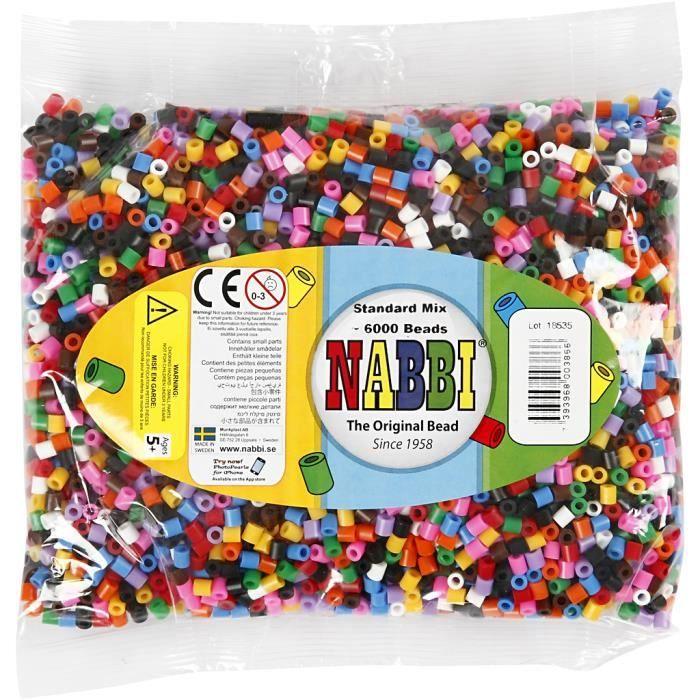 Classic Nabbi Beads for Pegboards, Jewelry, Etc.. Ref 752221