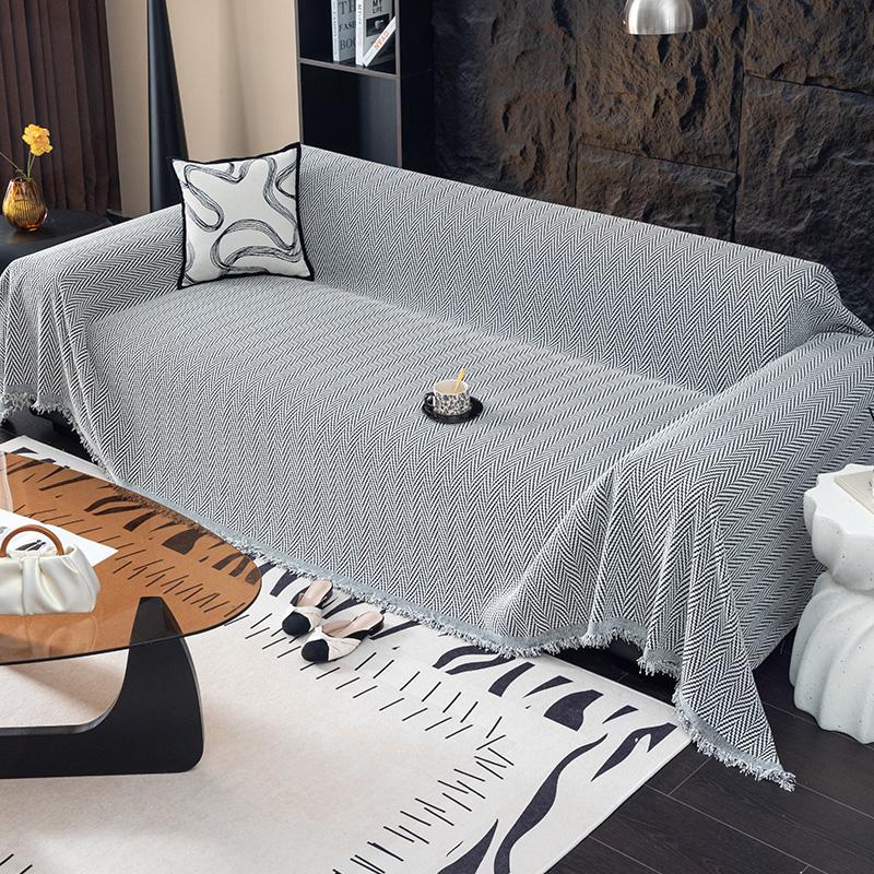 Light Luxury Sofa Towel, A Full Cover Sofa Cover, Full Cover Sofa Cover, Anti-cat Scratch Sofa Cushion, Universal for All Seasons