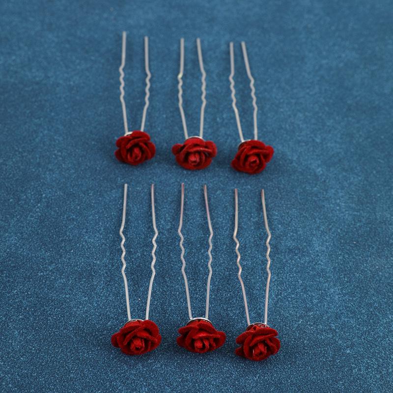 18-teiliges Braut-Haarschmuck-Set: U-förmige Haarnadeln & Styling-Clips für Make-up und Flechten