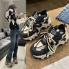 New Mixed Colors Ladies Platform Sneakers Outdoor Sports Shoes for Women Fashion Female Shoes Designer Ladies Vulcanized