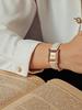 New Women'S WatchLuxurious And Vintage, Versatile Square Design, Elegant Quartz Movement, High-End Small Square Watch For Women.