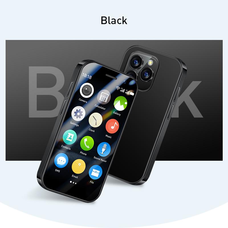 

SOYES XS17 Pro 3G Смартфон 3.0 дюйми MT6737 Чотириядерний 2 ГБ ОЗП 16 ГБ ПЗП Android 9.0 Дві SIM-карти 2000 мАг 5 Мп Камера Type-C Bluetooth WIFI Мобільний телефон чорний