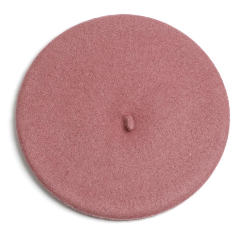 

Женский шерстяной французский берет с индивидуальным логотипом Осень/Зима 2021 One Size