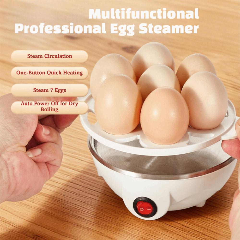 Multi-Functional Egg Boiler Automatic Power Off Egg Steamer Steamed Egg Electric Egg Cooker Food