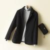 2025 A/W Women's Slim Fit Pure Wool Cashmere Short Coat