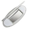 LHD RHD 3 Colos Car Interior Sun Visor Vanity Mirror Cover Upgrade For BMW MINI R55R56 R60 2007-2014 511673168333 511673168334