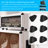 High Elasticity Silicone AntiSkid Feet For Turntables Speaker DIY Bases Surfaces Protections Vibration Control Feet Pad