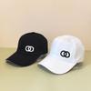 New Korean-style Simple Versatile C Brand -style Embroidered Letter 100% Cotton Adjustable Outdoor Mens Baseball Cap