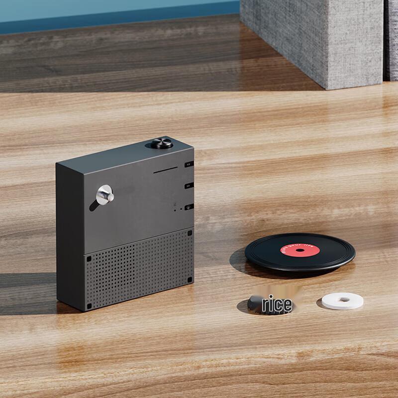 Hyundai Retro Vinyl Record Mini Bluetooth Speaker