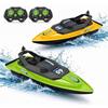 Dual Motor Remote Control Boat High-Speed Water Toy Racing Electric Speedboat Pool