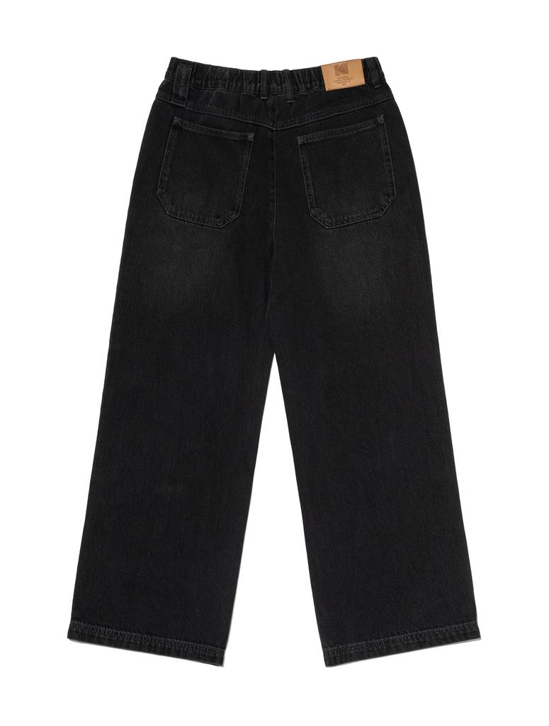 KODAK Rgb Straight Denim Pants Black