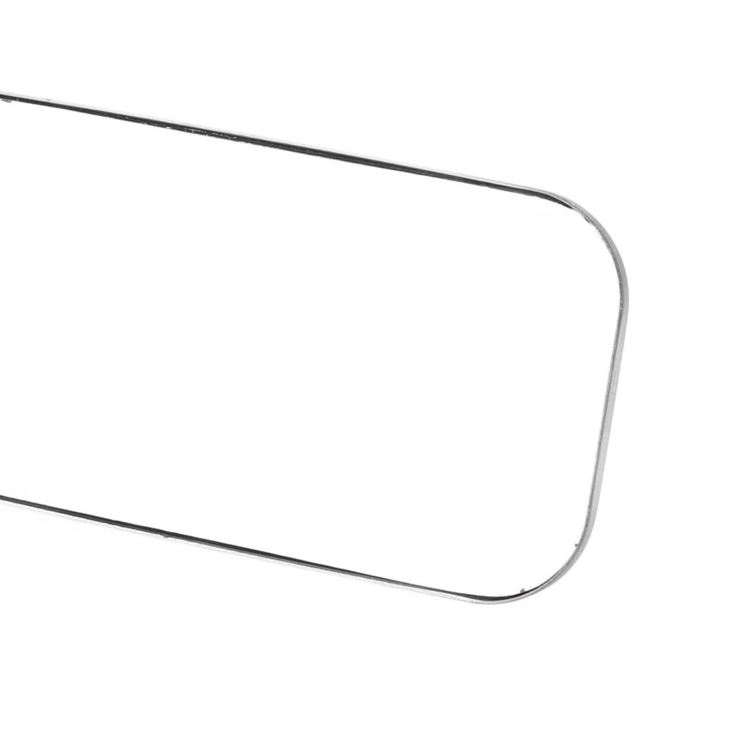 Motorcycle Rearview Mirror   Clear Wide Angle Side Rear View Wing Mirror Kit for 38mm Inner Diameter Bumper