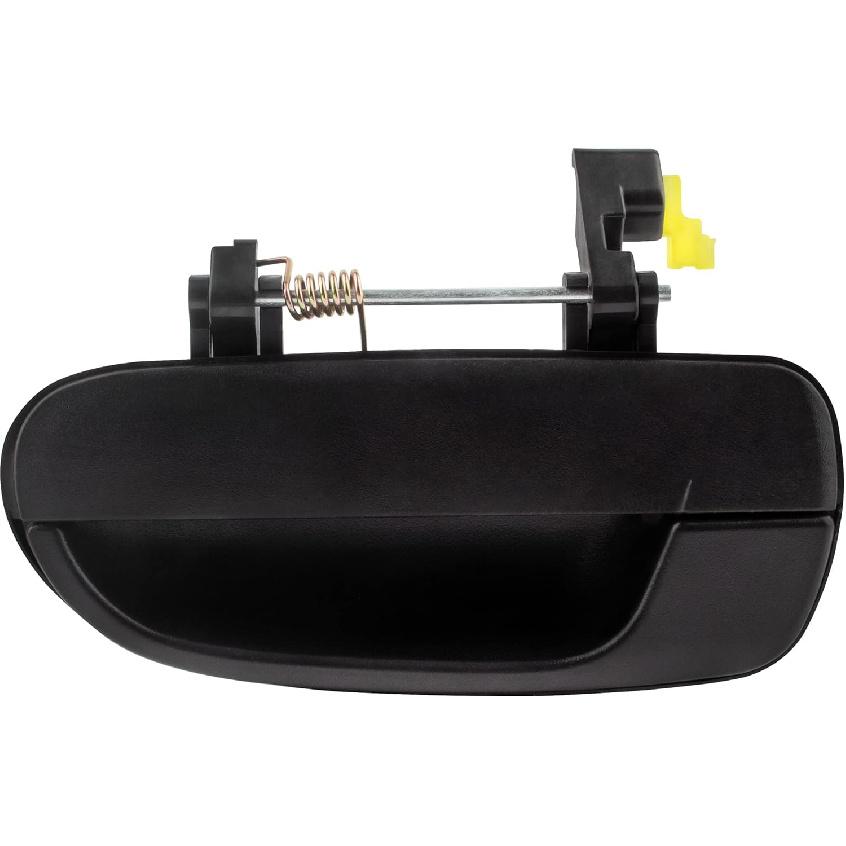 BOXI 80686 Rear Driver Side Exterior Door Handle Compatible for Hyundai Accent 2000 2001 2002 2003 2004 2005 2006 Smooth Black/Replaces 83650-25000