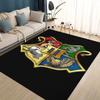 3D H-Hogwarts Magic Sign Gift Rug Carpet for Living Room Bedroom Home Decor,kids Play Non-slip for Sofa Doormat