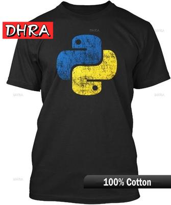 Vintage Python T-Shirt Minimalistisch Minimalistisch Bequem Einfache T-Shirts Ästhetisch Lustig Minimalistische Oberteile Trippy Anime für Draußen